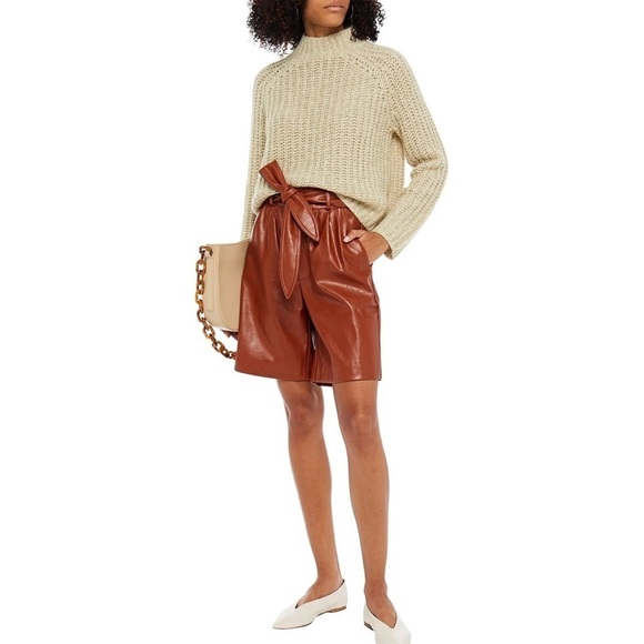 VINCE RIBBED KNIT SWEATER IM SAGE GREEN SIZE XSMALL